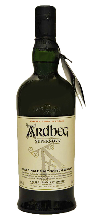 Ardbeg - 2008 - Supernova Committee Release 2008, 100ppm, Bourbon casks, 2.400btl - 58,9%