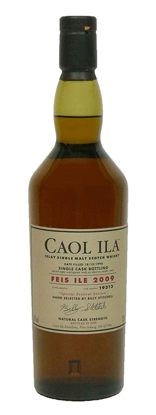 Caol Ila 12y - 96-09 - OB, Feis Ile 2009, European Oak Ex Sherry Butt 19313, 654btl - 58%
