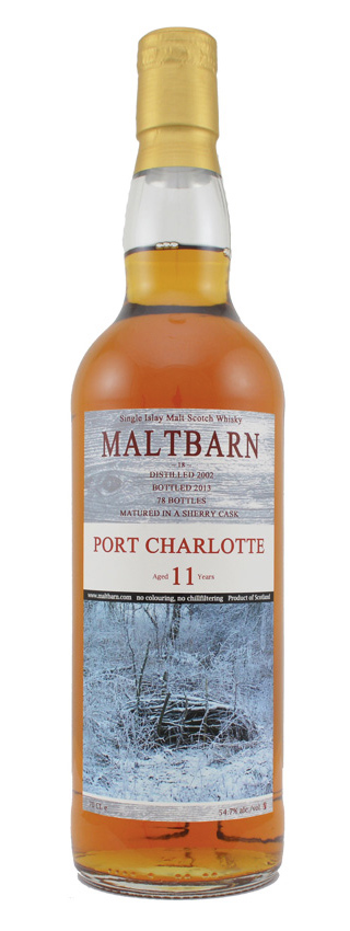 Port Charlotte 11y - 02-13 - Maltbarn, Sherry cask, 78btl - 54,7%