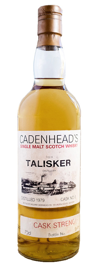 Talisker 13y - 79-92 - Cad Distillery label, cask 6, Backlabelcode 92/300, 212btl - 64,9%