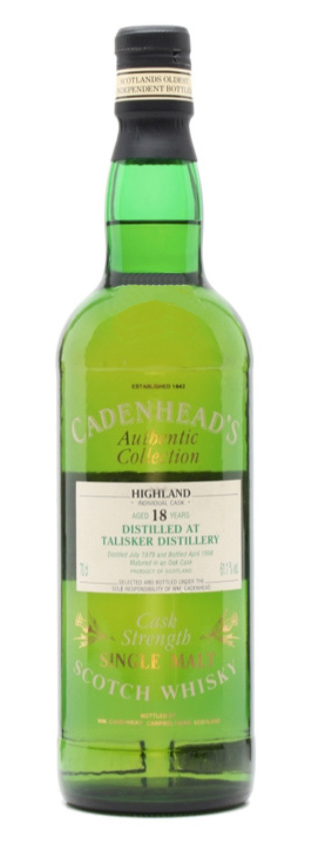 Talisker 18y - 79-98 - Cad Authentic Collection, 07.1979/04.1998, Oak Cask - 61,1%
