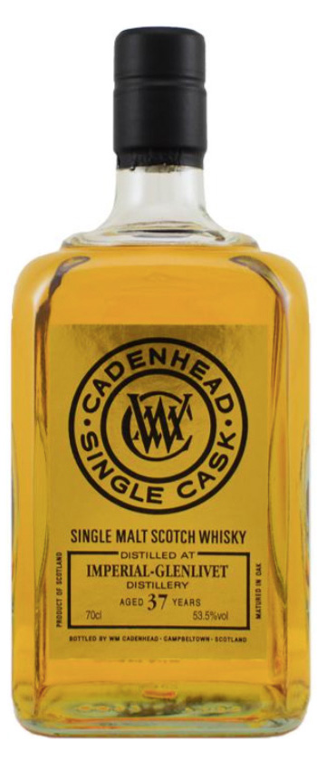 Imperial-Glenlivet 37y - 77-15 - Cad Small Batch, Bourbon cask, 204btl - 53,5%
