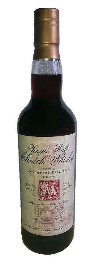 Springbank 20y - 93-14 - SSMC, first fill Sherry cask 330, 80btl - 58,9%