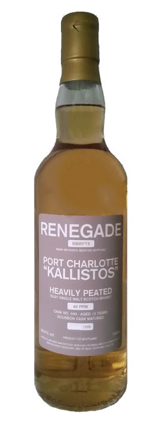 Port Charlotte 12y - 02-14 - OB Kallistos, Bourbon # 93 Mark Reynier, 205btl - 60,6%