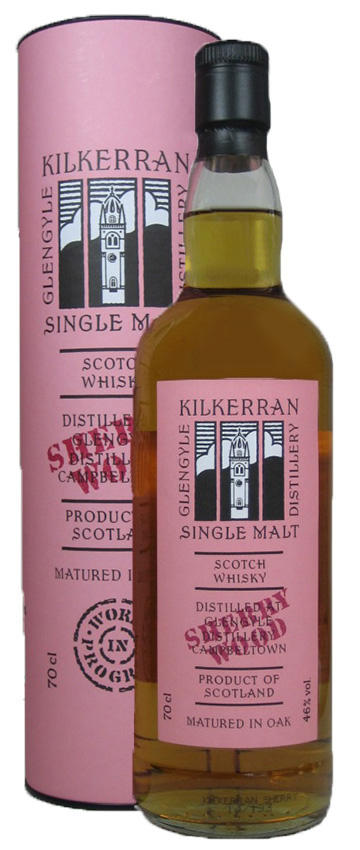 Kilkerran - 2014 - Work in Progress, 6th Release, Sherry Wood - 46%
