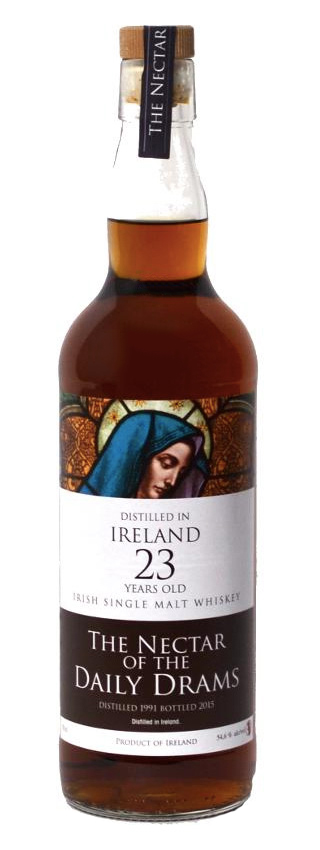 Irish Single Malt 23y - 91-15 - The Nectar of the Daily Drams, Maria Label - 54,6%