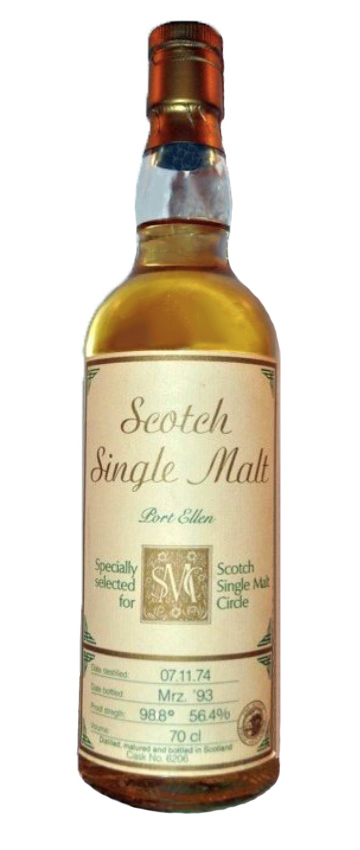 Port Ellen 18y - 74-93 - Scotch Single Malt Circle, Cask 6206 - 56,4%