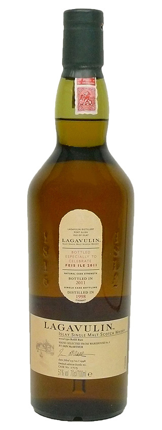 Lagavulin 13y - 98-11 - Feis Ile 2011, Sherry Cask 1715, 588btl - 51%