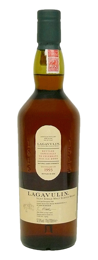 Lagavulin 15y - 93-08 - Feis Ile 2008, Sherry Sask 1403, 580btl - 52,9%