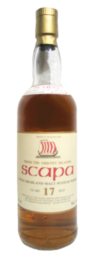 Scapa 17y - 70-87 - G&M, 240btl - 56,2%