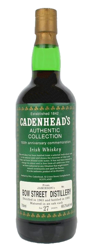 Bow Street 27y - 63-91 - Cad, Authentic Collection, 150th Anniversary Bottling - 68,2%