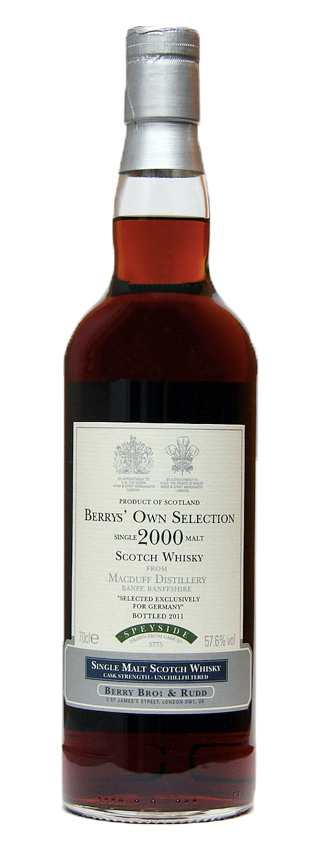 Macduff 11y - 00-11 - BBR for Germany Berry´s Own Sel, Fresh Sherry #5775 - 57,6%