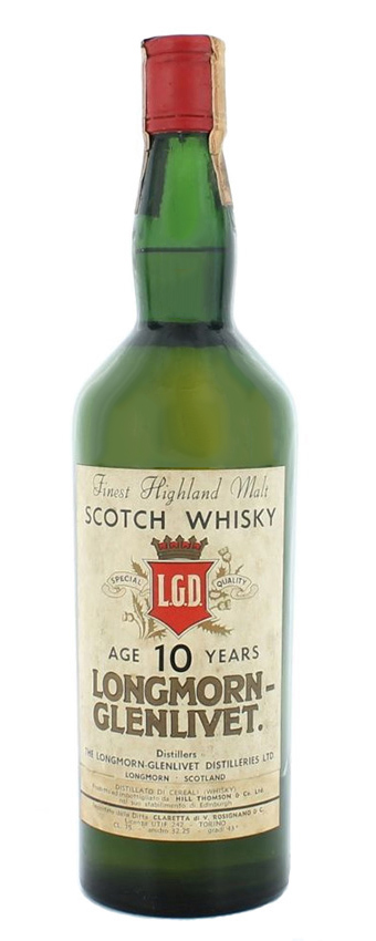 Longmorn 10y ~1957 - Longmorn-Glenlivet - gradi 43°
