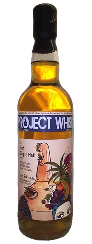 Irish Single Malt 24y - 91-15 - TAA, Ronald´s Birthday Dram, peated - 51,5%