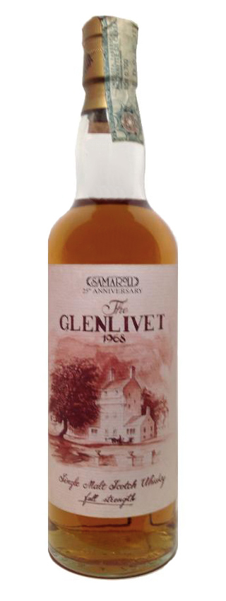 Glenlivet 25y - 68-93 - 25th Anniversary Samaroli, 996btl - 49%