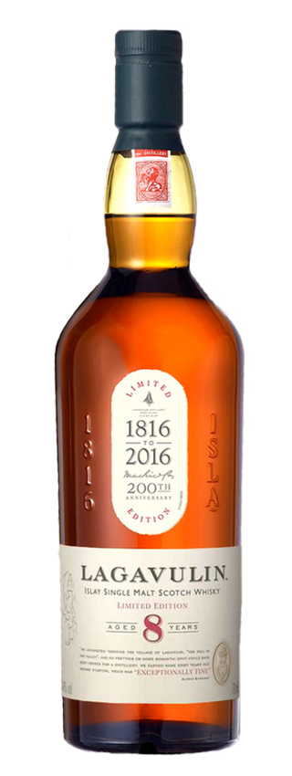 Lagavulin 08y - 2016 - OB, Limited 200th Anniversary Edition - 48%