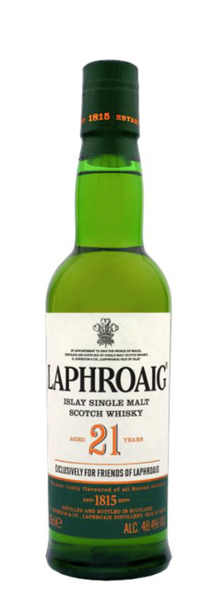 Laphroaig 21y - 93-15 - OB, Friends of Laphroaig, 1st Fill Bourbon Barrels, 35cl - 48,4%