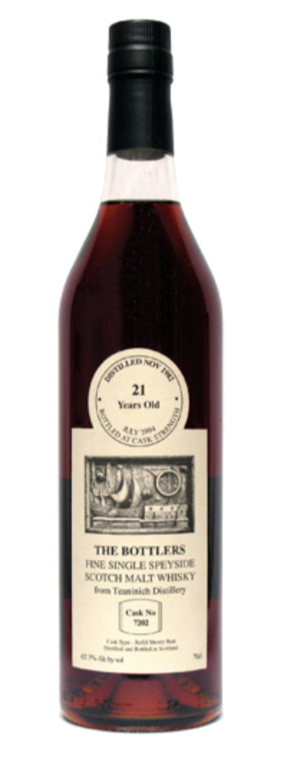 Teaninich 21y - 82-04 - TB, Refill sherry butt, cask 7202 - 62,3%
