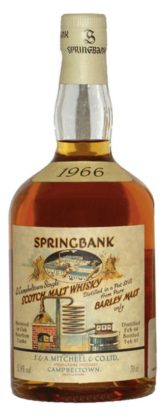 Springbank 31y - 66-97 - OB, Local Barley, Oak Bourbon Cask 1966 478 - 51,9%