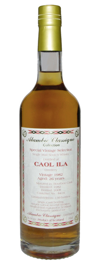 Caol Ila 26y - 82-08 - Alambic Special Vintage Selection, cask 8416, 139btl - 56,3%