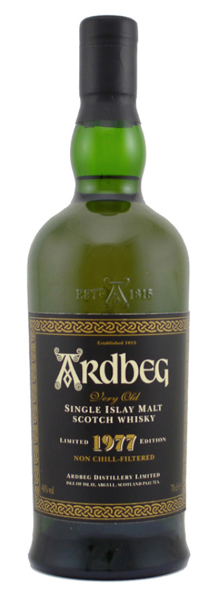 Ardbeg - 77-01 - OB, 1977 bottled from 2001-04, Am. oak, bourb. barrels - 46%