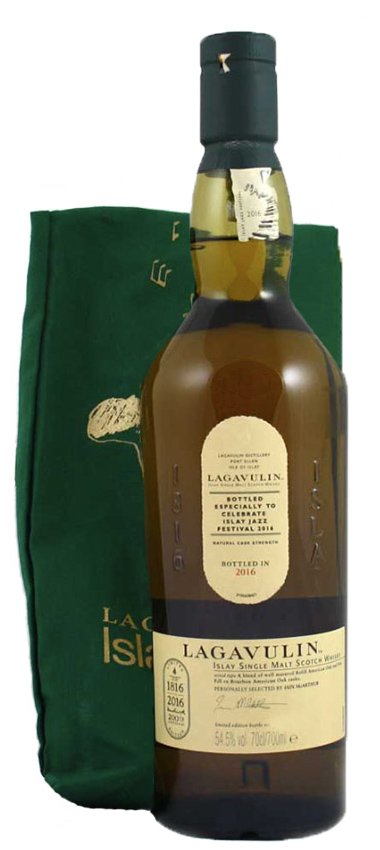 Lagavulin - 2016 - OB Jazz Festival - NAS, Refill Oak, 1st fill Bourbon, 6000btl - 54,5%