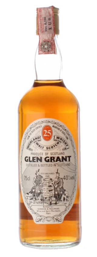 Glen Grant 25y ~1960er - G&M Licensed Bottling, 0,75L - 40%