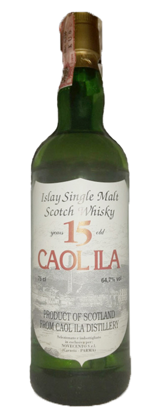 Caol Ila 15y ~80er - Sestante for Novecento, green glass bottle - 64,7%