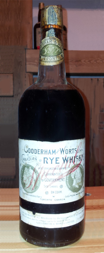 Gooderham & Worts 21y - 1893-1902 - b.1923 - Canadian Rye Whiskey - average age >26yo