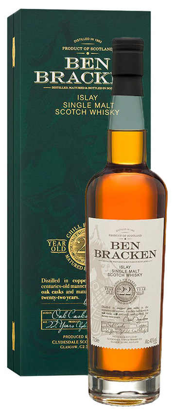 Ben Bracken 22y - 92-15 - Clydesdale for LIDL, Islay Single Malt, 6000btl - 40%
