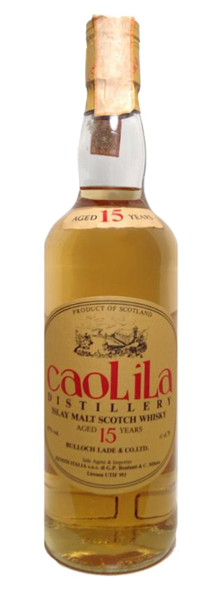 Caol Ila 15y ~1968-83 - OB for Zenith/Bonfanti, Bulloch Lade, caoLiLa Oval Label - 57%