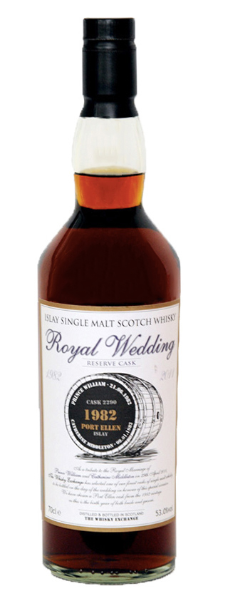 Port Ellen - 82-11 - SD, Royal Wedding Reserve, Sherry Hogshead #2290, 213btl - 53%