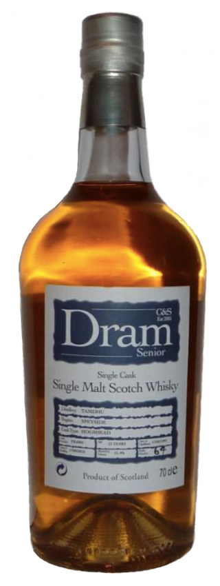 Tamdhu 21y - 91-12 - C&S, Dram Senior, Opitz Wine cask finish, #TBA002 - 51,4%
