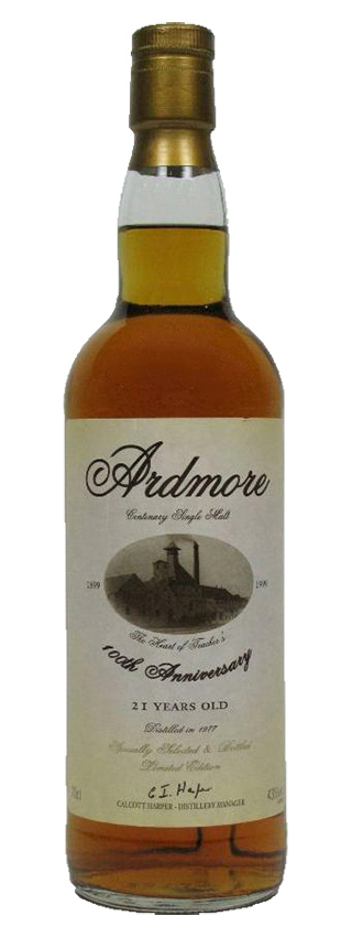 Ardmore 21y - 77-99 - OB, 100th Anniversary for VIP’s & guests only - 43%