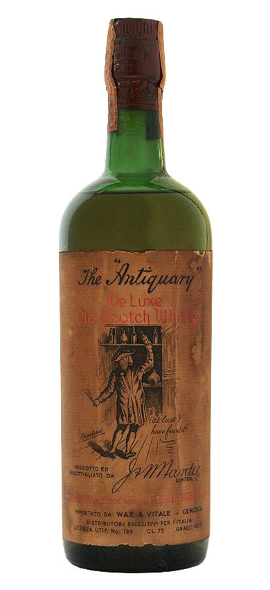 The Antiquary ~1950er - De Luxe Old Scotch, 0,75L - 43,5%