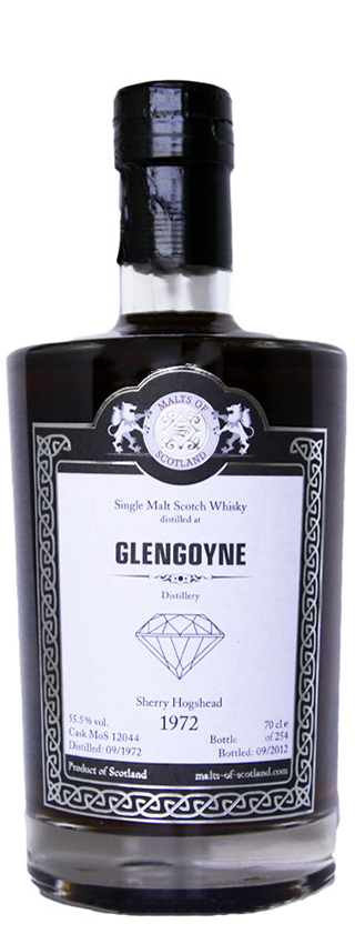 Glengoyne 40y - 72-12 - MoS Diamonds, cask 12044, 254btl - 55,5%