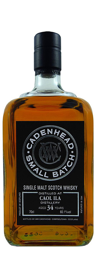 Caol Ila 34y - 82-16 - Cadenhead, Small Batch - 60,1%
