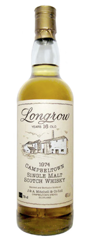 Longrow 16y - 1974 - OB, Screw cap, distillery label, 75cl - 46%