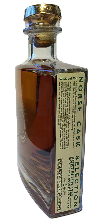 Port Ellen 24y - 83-08 - Norse Cask, Hogshead Cask CM016, 298btl - 52,5%