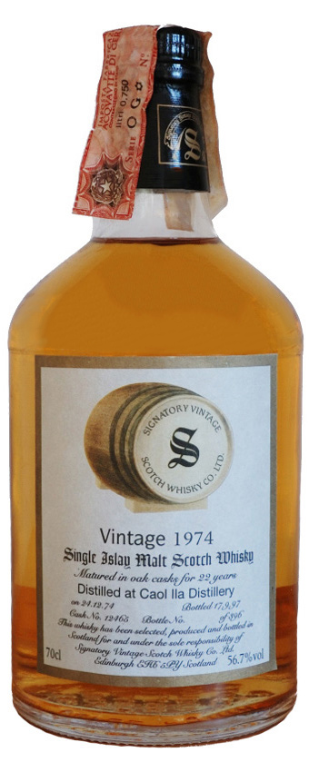 Caol Ila 22y - 74-97 - Sig. Vintage Collection, Dumpy, Cask 12465, 396btl - 56,7%
