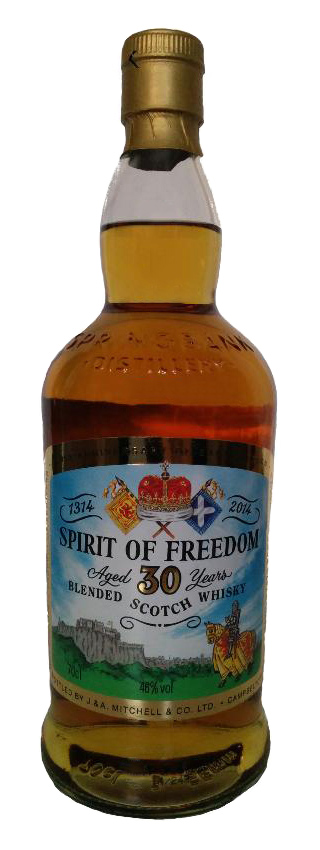 Spirit of Freedom 30y - 2014 - Springbank Blend, 700th A. Battle of Bannockburn - 46%