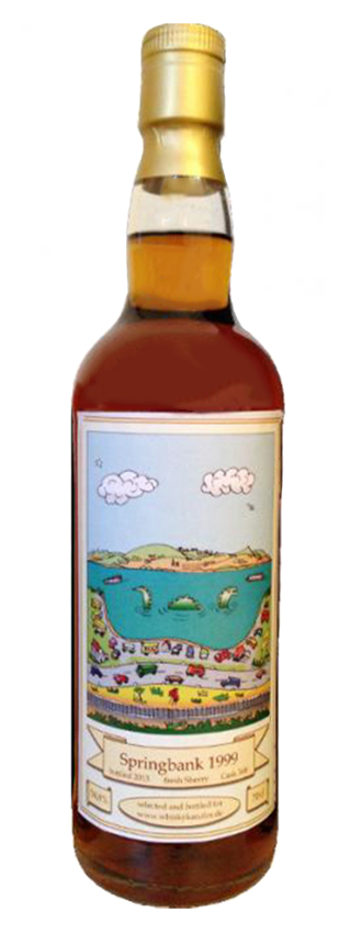 Sprinkbank 13y - 99-13 - Wiskykanzler - Sherry cask 368, 276btl - 54,8%