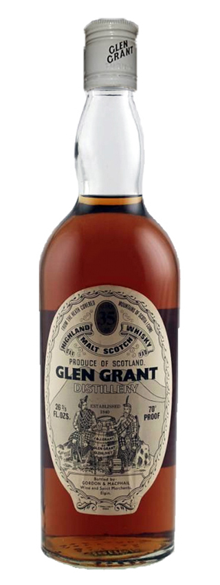 Glen Grant 35y ~35-70 - G&M Lic. Bot. - 26 2/3floz 70°proof, white screw Cap - 40%