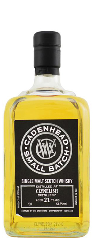 Clynelish 21y - 92-14 - Cadenhead´s Small Batch - Bourbon Hogsheads, 792btl - 51,6%