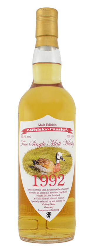 Glen Grant 20y - 92-13 - Whisky Fässle, Duck Edition - Bourbon Hogshead - 50,7%