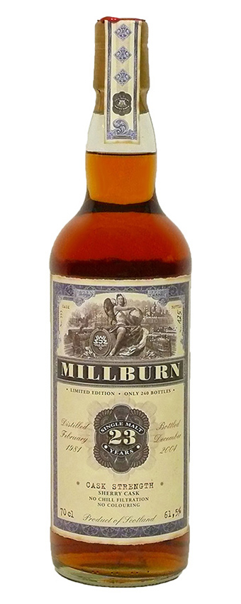 Millburn 23y - 81-04 - JW Old Train Line Collection Sherry #353, 240btl - 61,5%
