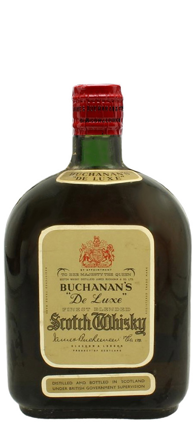 Buchanan´s De Luxe ~1970er - JBu - Blend, Henkel & Co Import, 75cl - 43%