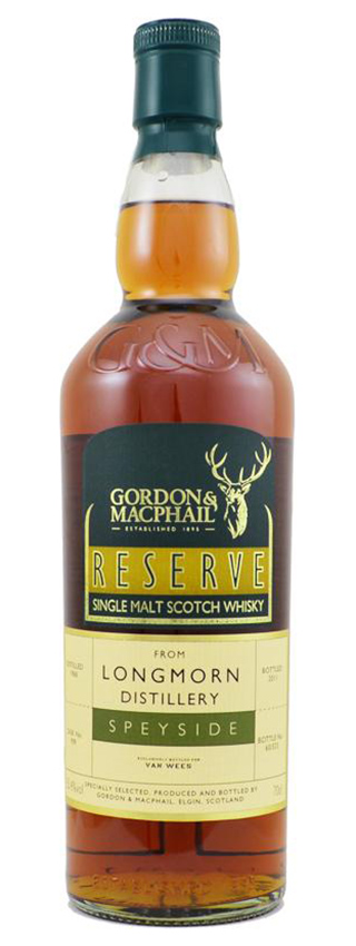 Longmorn 43y - 68-11 - G&M, for van Wees, Reserve, 1st Fill Sherry Butt #909, 523btl - 55,4%