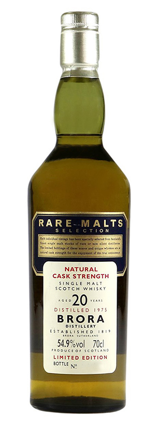Brora 20y - 75-95 - OB, Rare Malts Selection - 54,9%