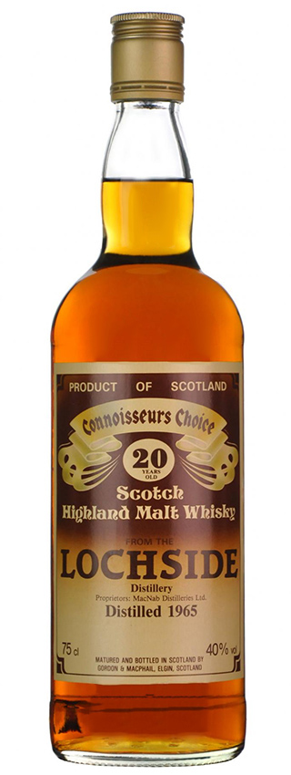 Lochside 20y - 1965 - G&M, Connoisseurs Choice, brown label, 75cl - 40%